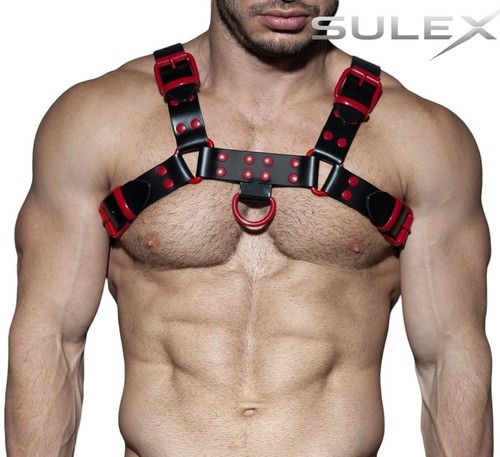 Men leather bondage - bondage, body