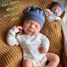 45cm Pascale Soft Solid Silicone Reborn Baby Girl Doll Lifelike Washable Bebe