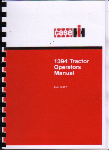 Case 1394 tractor - case,