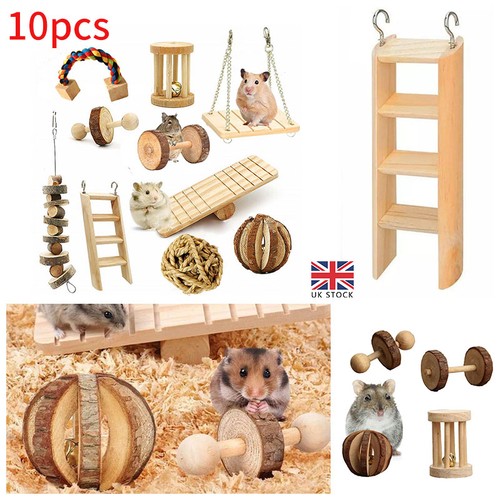 Pack wooden hamster chew - 10, of