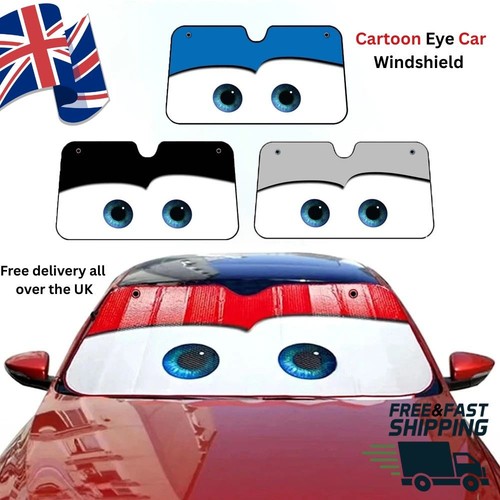 Cartoon eye visor car - cartoon,
