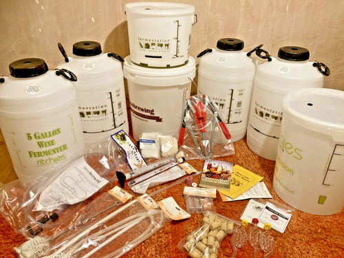 Wine beer cider making - wine,