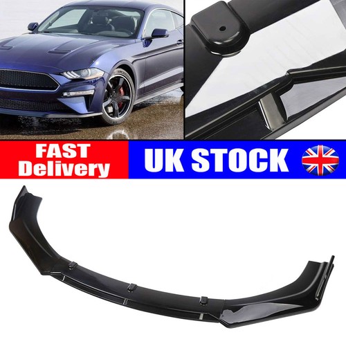 New glossy black front bumper - new,
