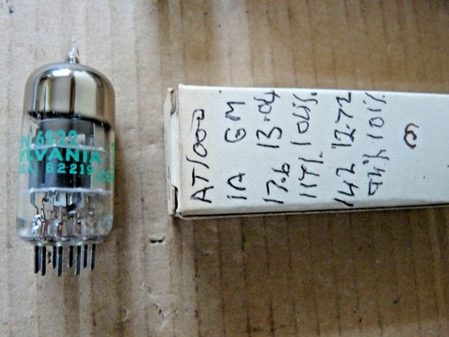 Sylvania jan 6922 - ecc88, e