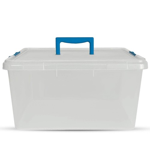 Clear plastic storage boxes - clear,