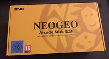 Neo Geo Arcade Stick Pro SNK Console 20 Retro Games New Unused Never Used Original Packaging