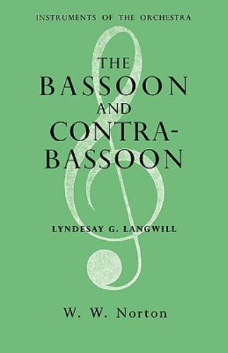 Bassoon and contrabassoon - bassoon,