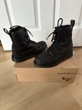 Dr Martens Black Soft Leather