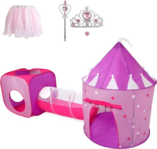 Hide side princess tent with - hide,