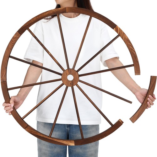 Wooden wagon wheels 30 - 1,