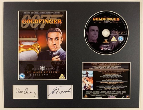 James bond goldfinger signed - james, -signed