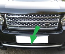 Titanium Front Bumper Strip