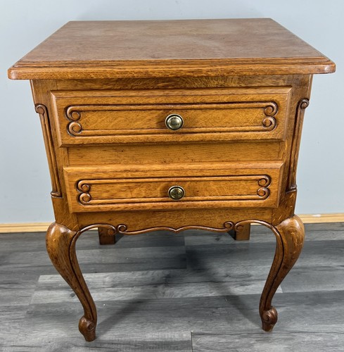 Bedside table vintage - vintage, french