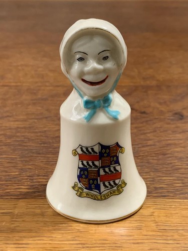 Rare crested ware suffragette