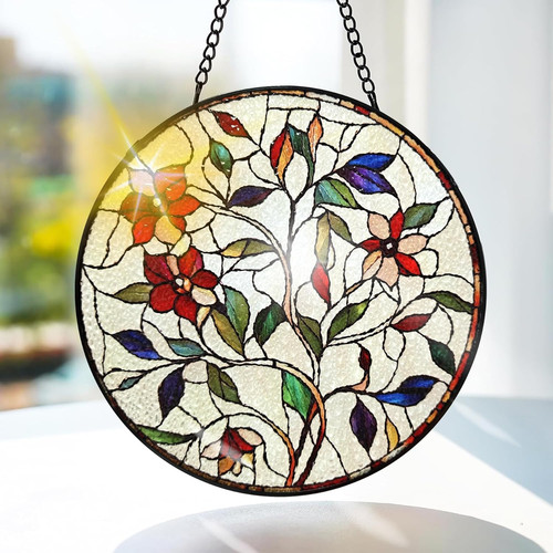 Flower stained glass - flower,