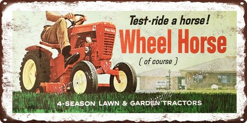 Wheel horse test - wheel,
