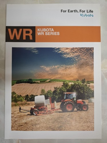 Kubota series round bale - wr,
