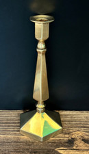 ANTIQUE HEXAGONAL BRASS