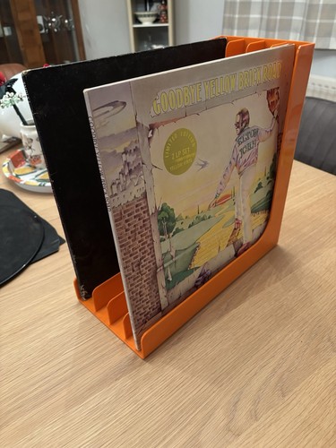 Vintage orange plastic - plastic, 12”
