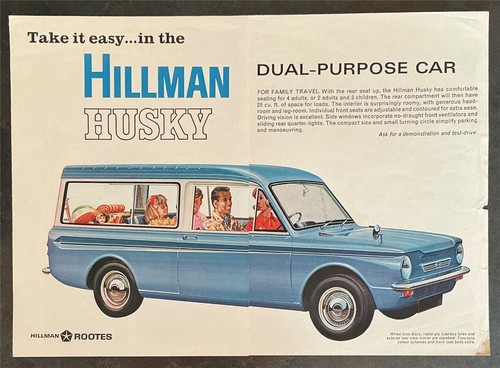Hillman husky dual purpose car - hillman,