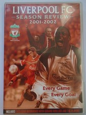Liverpool FC Season Review 2001-2002 (DVD, 2002) Gerard Houllier Michael Owen