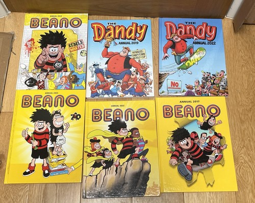 Beano dandy annuals job lot - annuals,