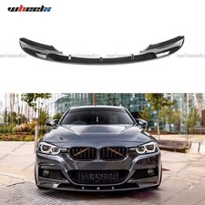 FOR BMW 3 SERIES F30 F31 M SPORT FRONT BUMPER SPLITTER LIP GLOSS BLACK 2012-2018