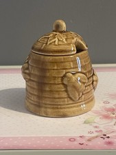 Vintage BeeHive Honey Pot