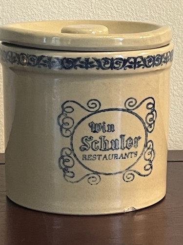 Schuler restaurant crock - schuler,