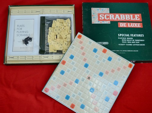 Scrabble luxe set 1973 - de,