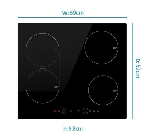 Electriq 4 zone - 60 cm, 4-zone