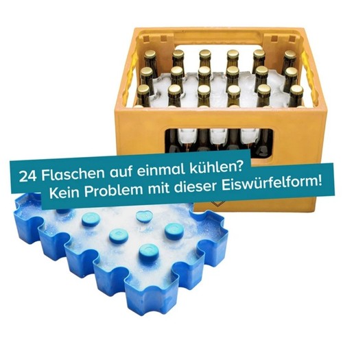 Ice mould cooler beer - ice,