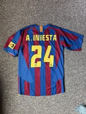 Iniesta Barcelona 05/06 Match