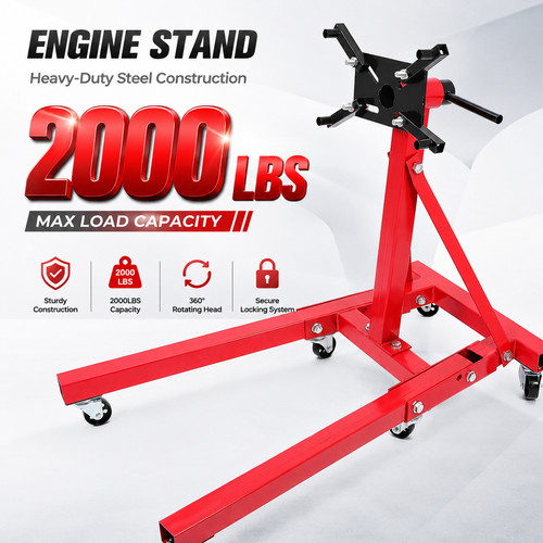 Adjustable engine stand - adjustable,