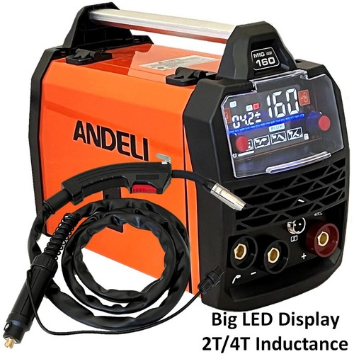 Andeli 160amp gasless 4t - andeli,