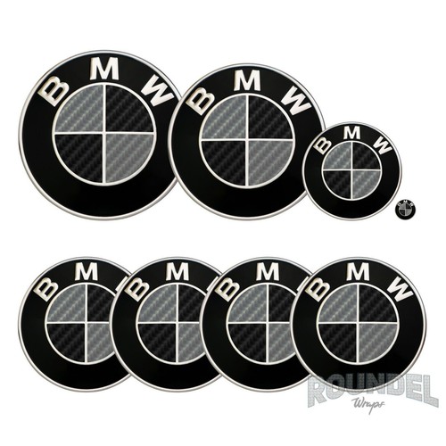 For bmw badge gloss carbon - bmw,