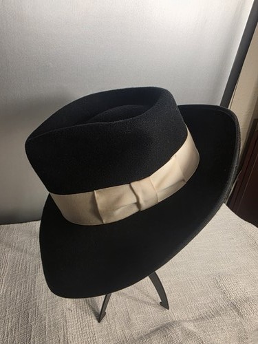 Vintage mob bollman hat black - vintage,