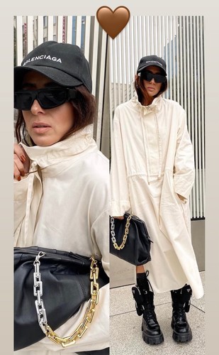 Zara ecru parka dress - dress,