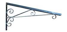 Steel bracket awning cantilever (PACK x4) for window door sheed. 15 in x 30 in