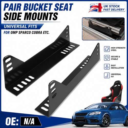 Steel seat side mounts - 2x,