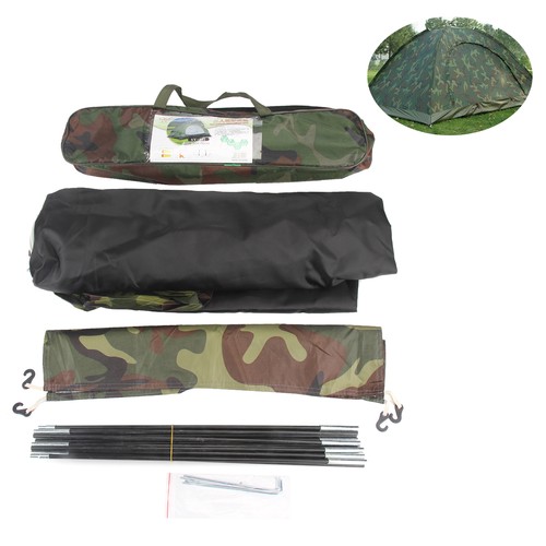 Camouflage tent single layer - camouflage,