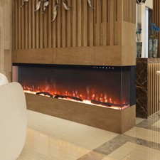 80 inch Electric Fireplace 3