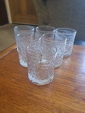 Vintage / Retro Ravenhead Siesta Bark Effect Small 14cl  Glasses