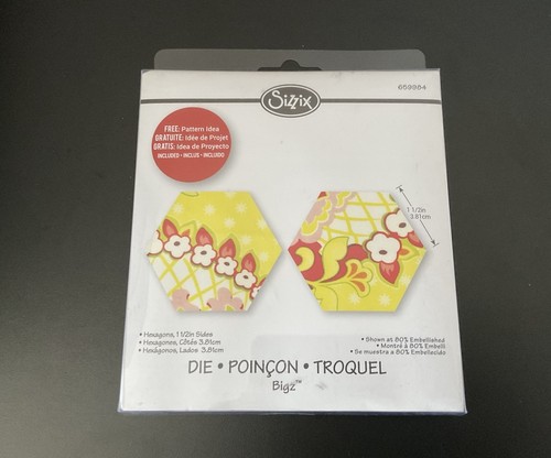 Sizzix inch hexagon bigz - sizzix,