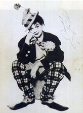 JUDY GARLAND Signed 'Clown'
