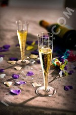 100 x  160ml Champagne Flutes