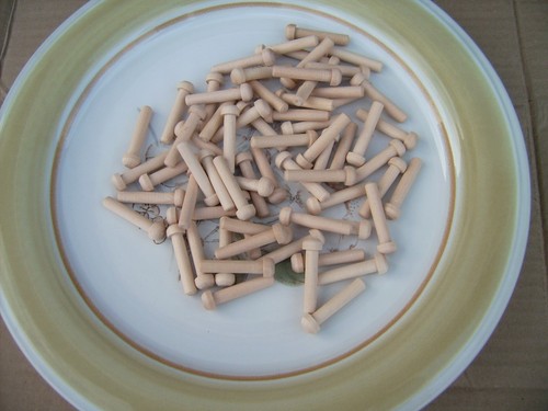50x wooden toy - #3, axle