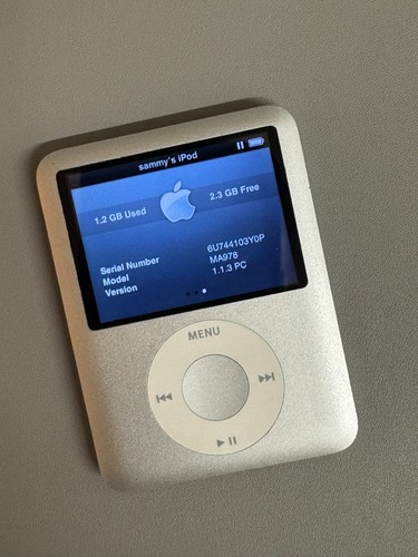 Apple ipod nano a1236 - 4gb,