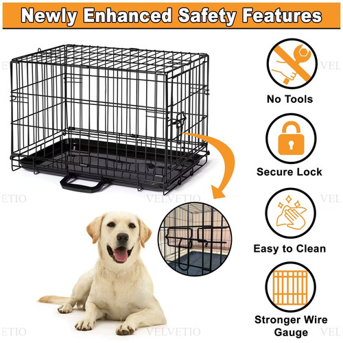 Dog cage puppy pet crate - pet,
