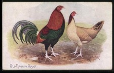 Artist Postcard Old English